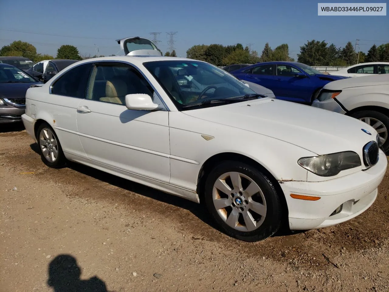 2006 BMW 325 Ci VIN: WBABD33446PL09027 Lot: 71662564