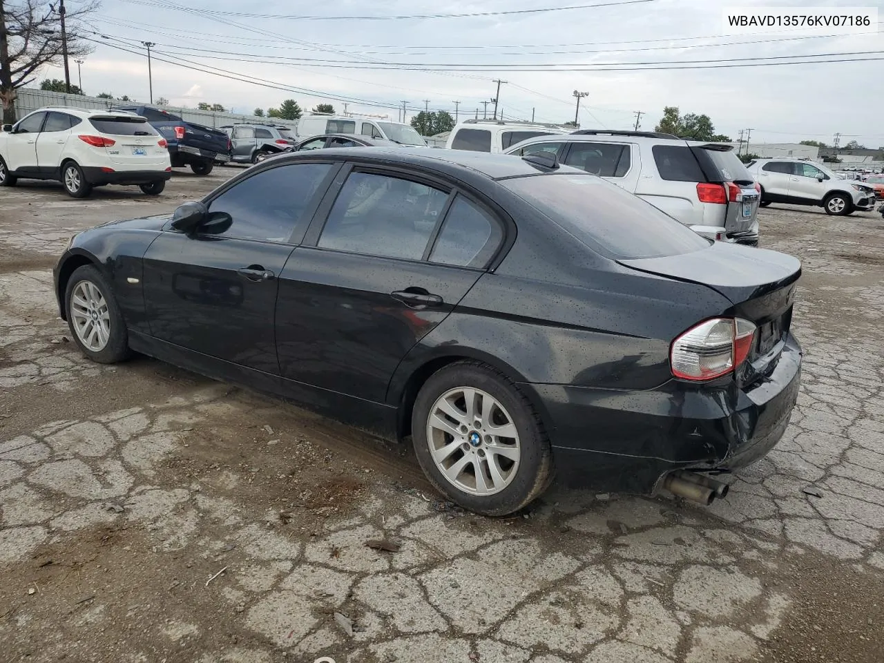 2006 BMW 325 Xi VIN: WBAVD13576KV07186 Lot: 72572664