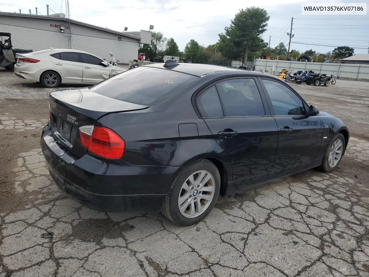 2006 BMW 325 Xi VIN: WBAVD13576KV07186 Lot: 72572664