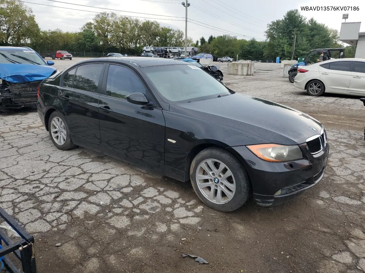 2006 BMW 325 Xi VIN: WBAVD13576KV07186 Lot: 72572664