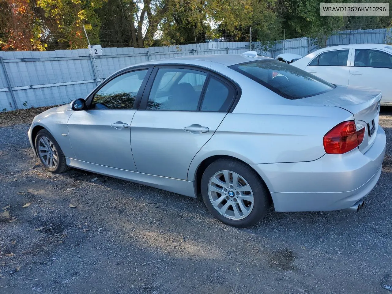 2006 BMW 325 Xi VIN: WBAVD13576KV10296 Lot: 75829694