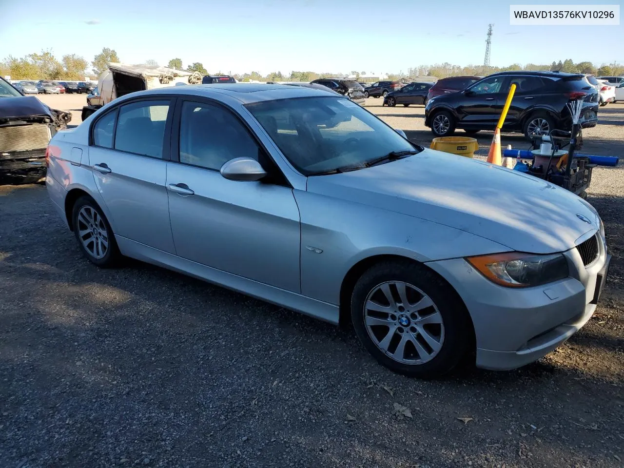 2006 BMW 325 Xi VIN: WBAVD13576KV10296 Lot: 75829694