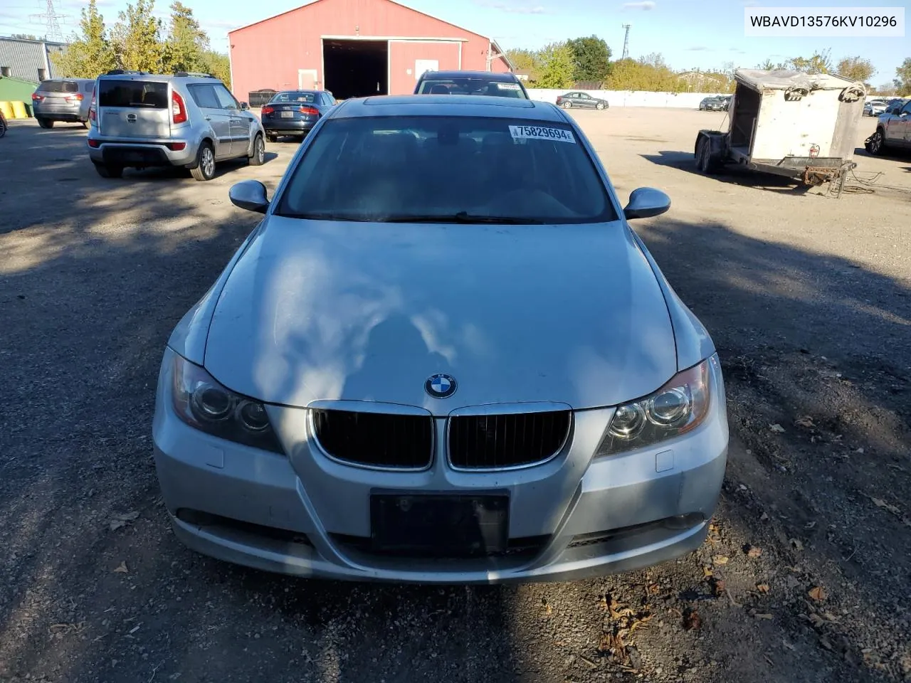 2006 BMW 325 Xi VIN: WBAVD13576KV10296 Lot: 75829694