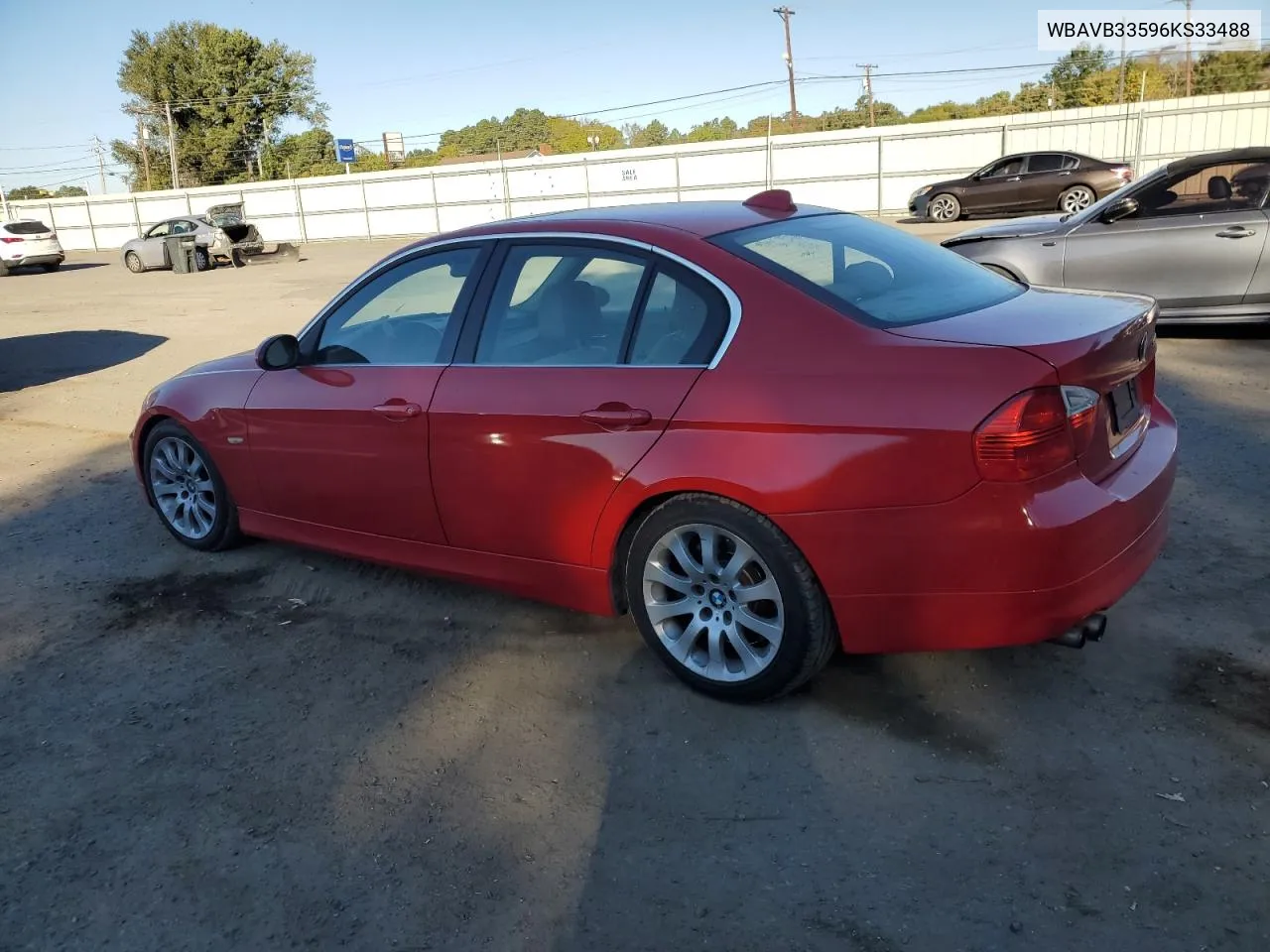 2006 BMW 330 I VIN: WBAVB33596KS33488 Lot: 76234634