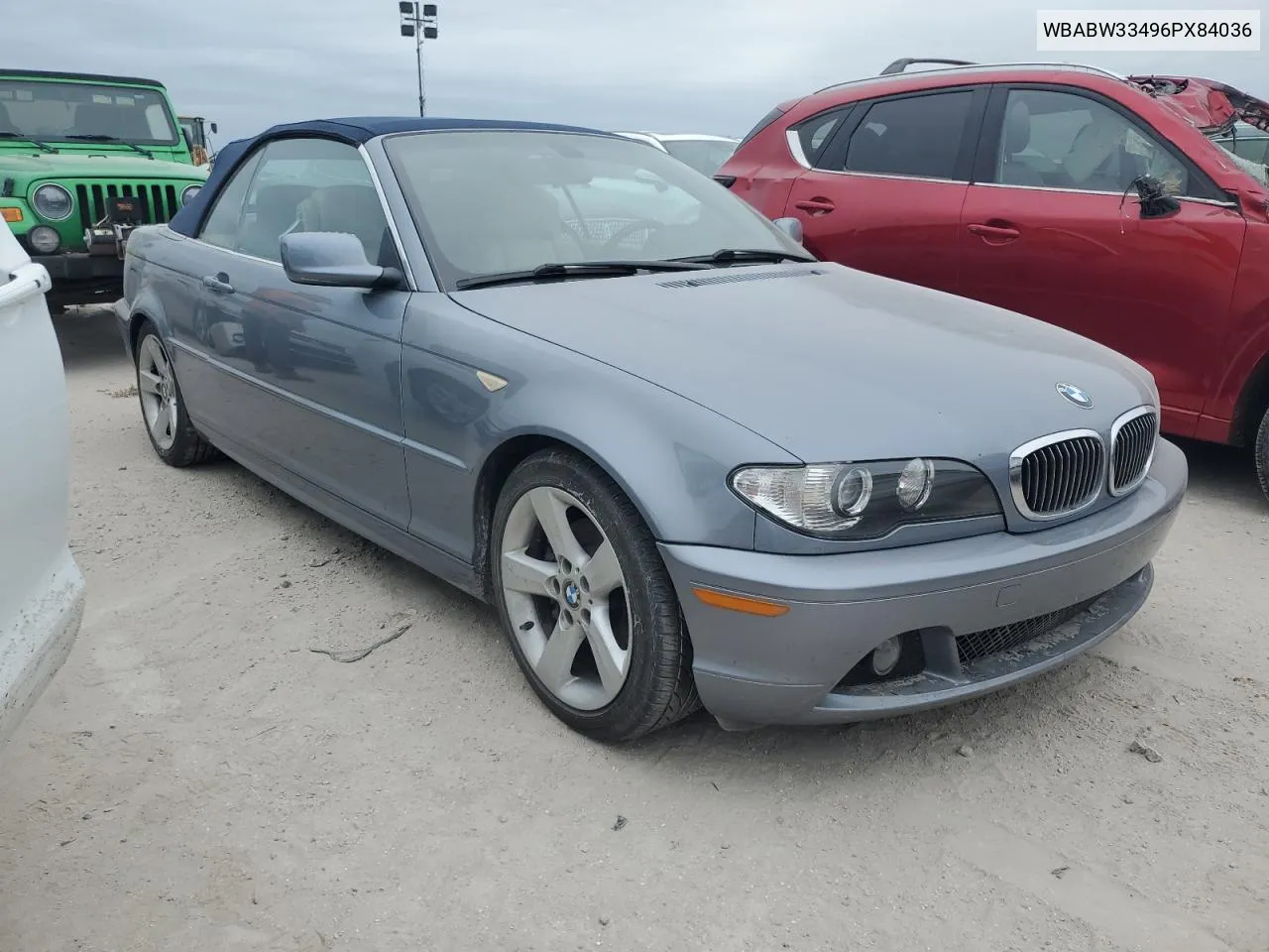 2006 BMW 325 Ci VIN: WBABW33496PX84036 Lot: 76795594