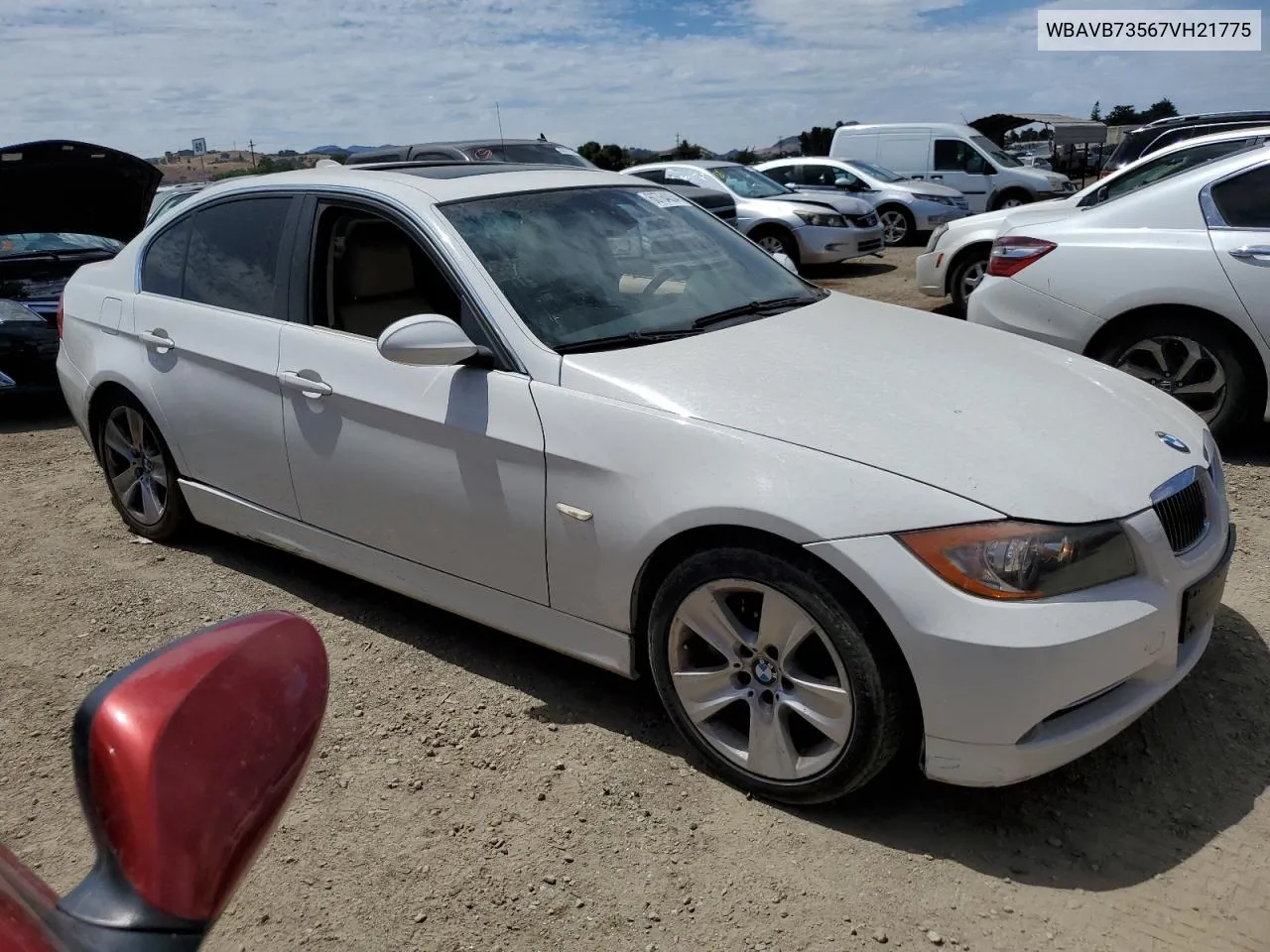 2007 BMW 335 I VIN: WBAVB73567VH21775 Lot: 60764034