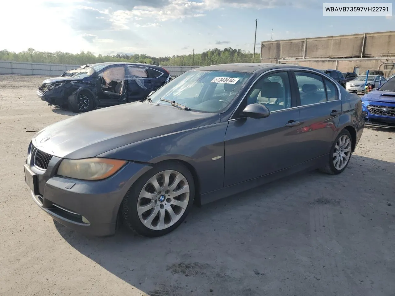 WBAVB73597VH22791 2007 BMW 335 I