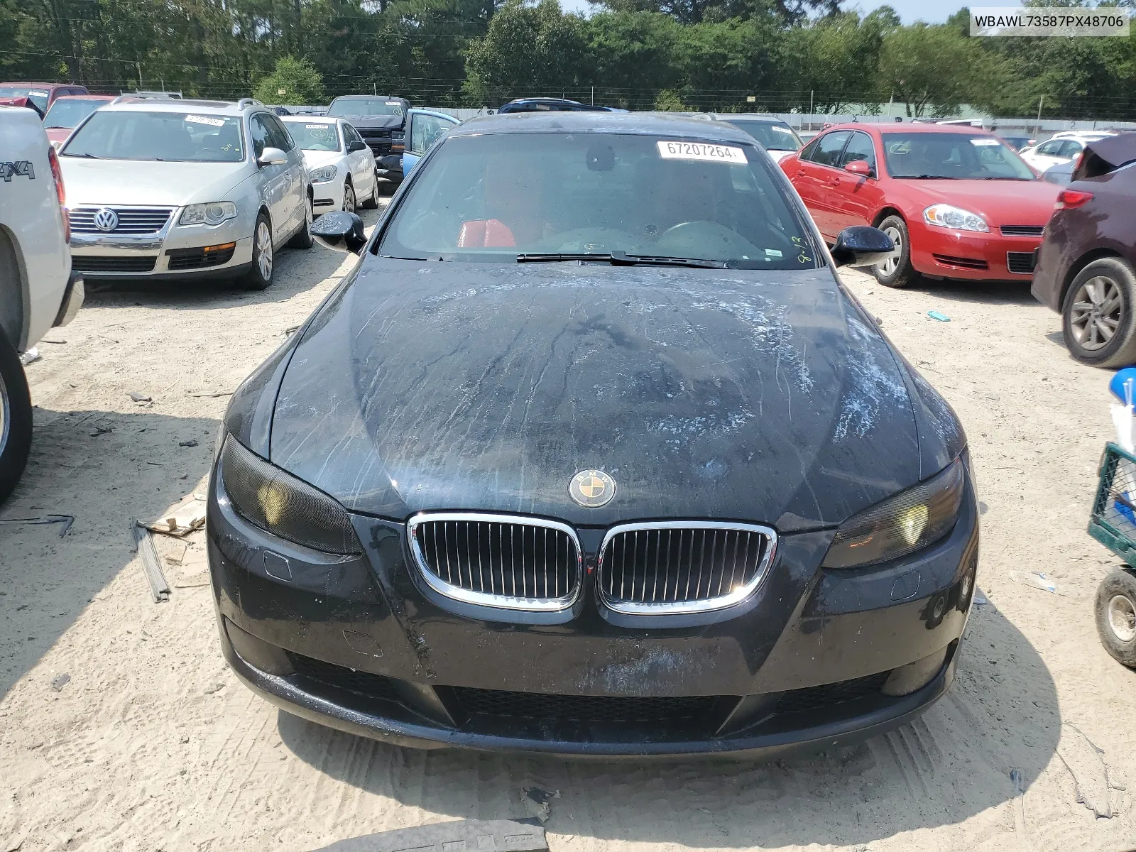 2007 BMW 335 I VIN: WBAWL73587PX48706 Lot: 67207264