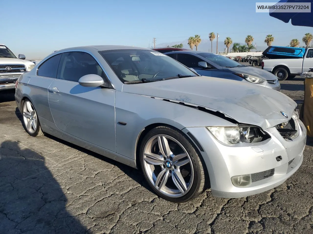 2007 BMW 328 I VIN: WBAWB33527PV73204 Lot: 68843784