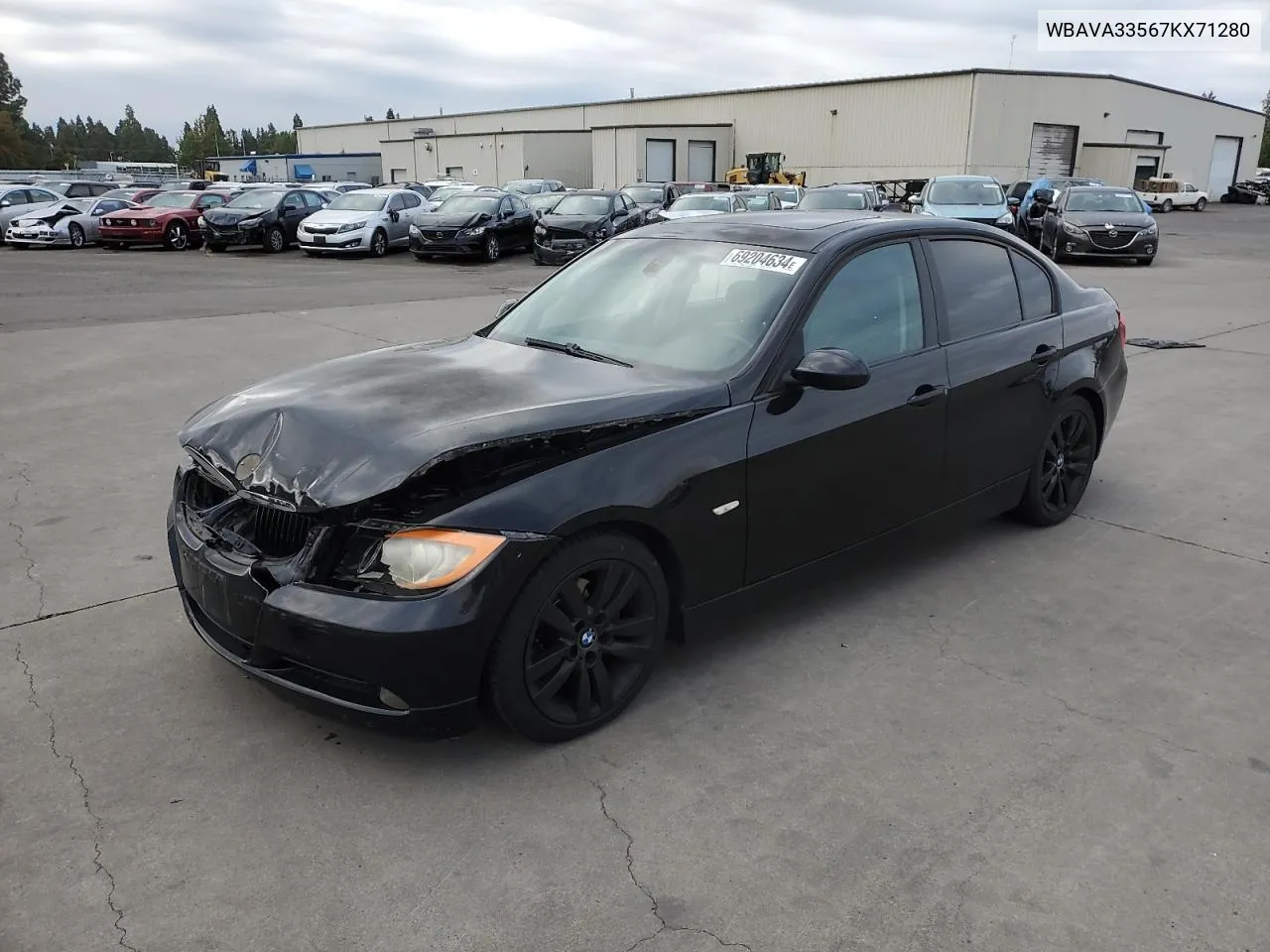 WBAVA33567KX71280 2007 BMW 328 I