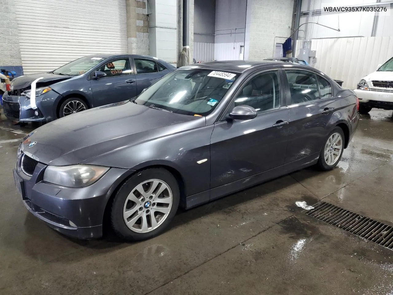 2007 BMW 328 Xi VIN: WBAVC935X7K035276 Lot: 70448594