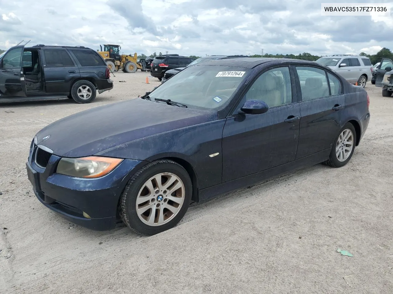 2007 BMW 328 I Sulev VIN: WBAVC53517FZ71336 Lot: 70791264