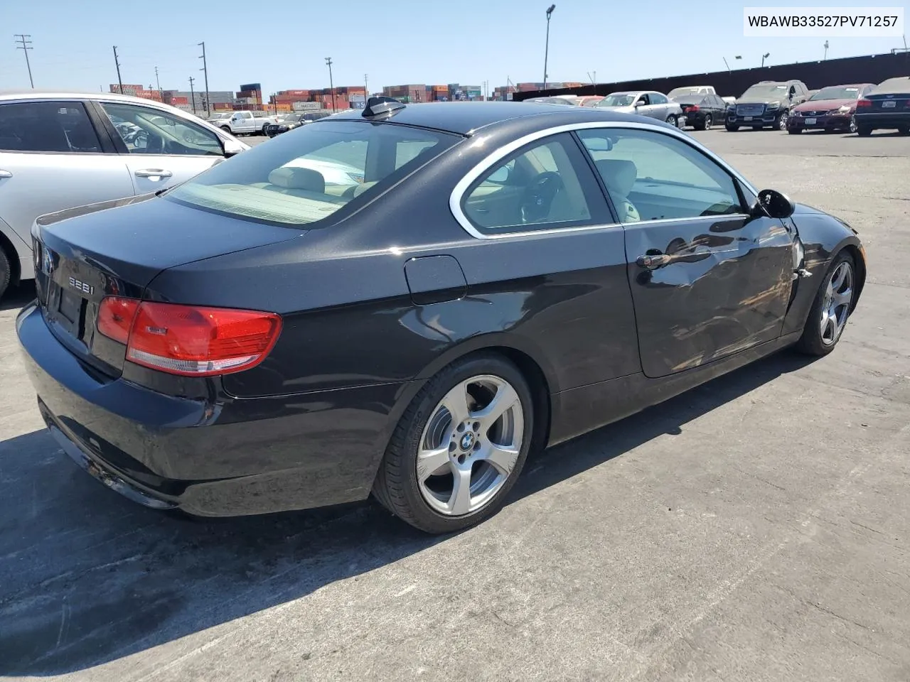 2007 BMW 328 I VIN: WBAWB33527PV71257 Lot: 71950874