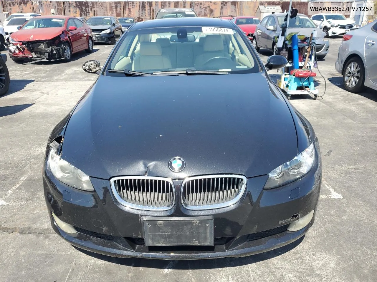 2007 BMW 328 I VIN: WBAWB33527PV71257 Lot: 71950874