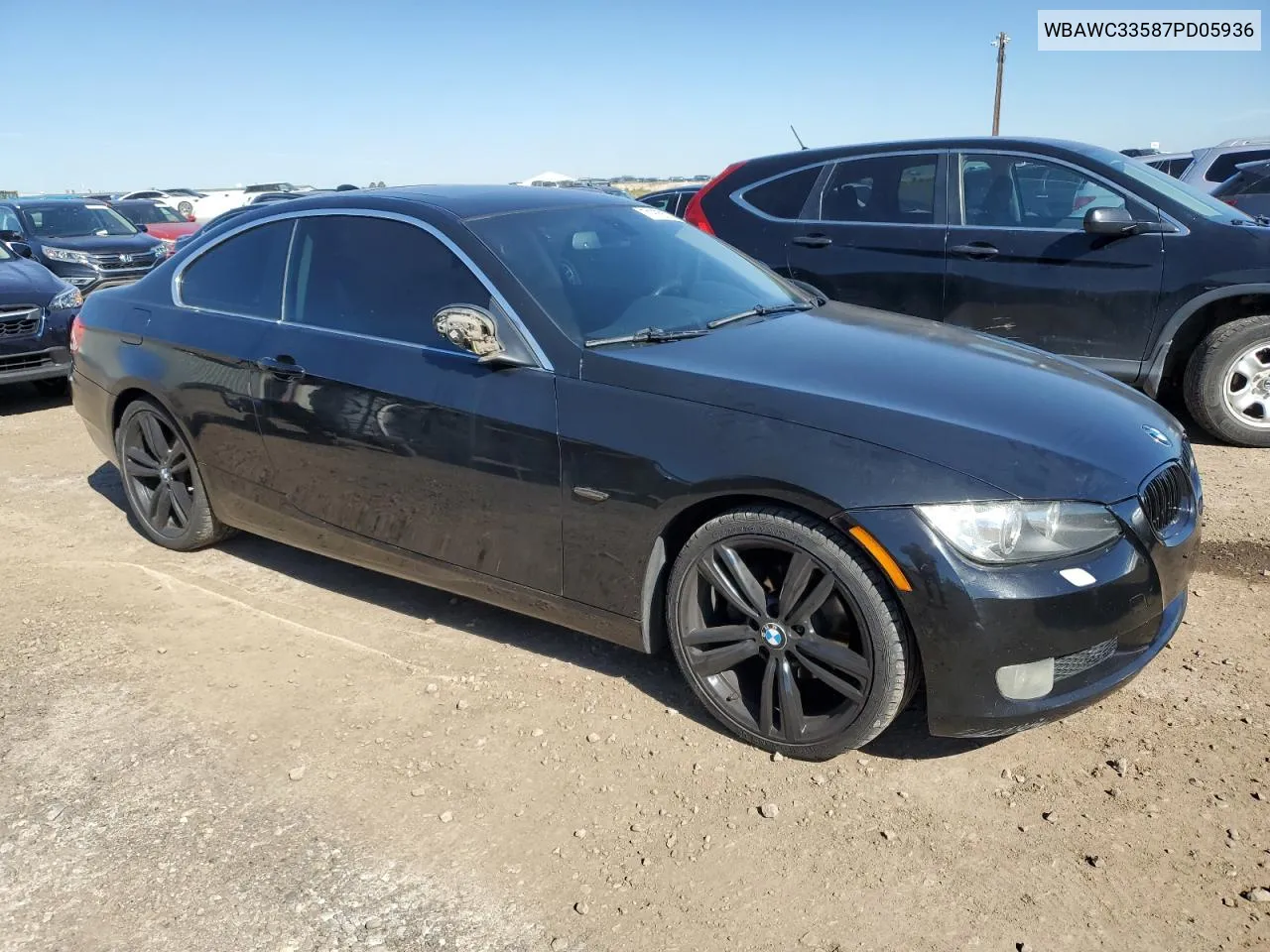 2007 BMW 328 Xi VIN: WBAWC33587PD05936 Lot: 71975674