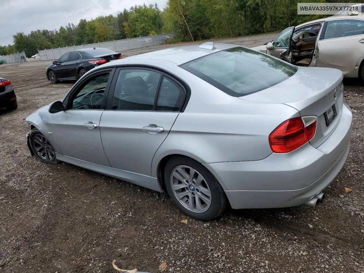 2007 BMW 328 I VIN: WBAVA33597KX77218 Lot: 72557734