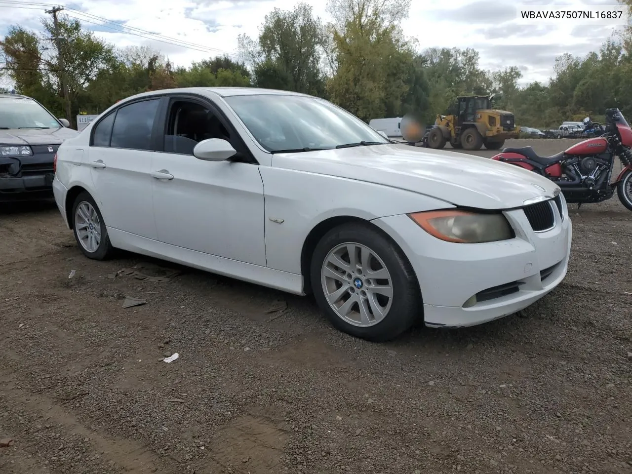 WBAVA37507NL16837 2007 BMW 328 I