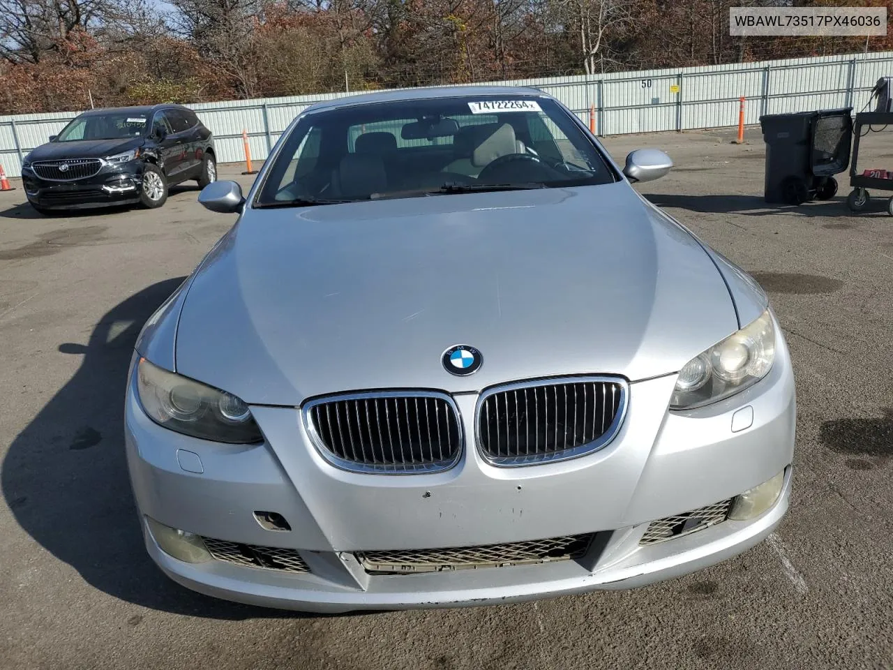 2007 BMW 335 I VIN: WBAWL73517PX46036 Lot: 74722264