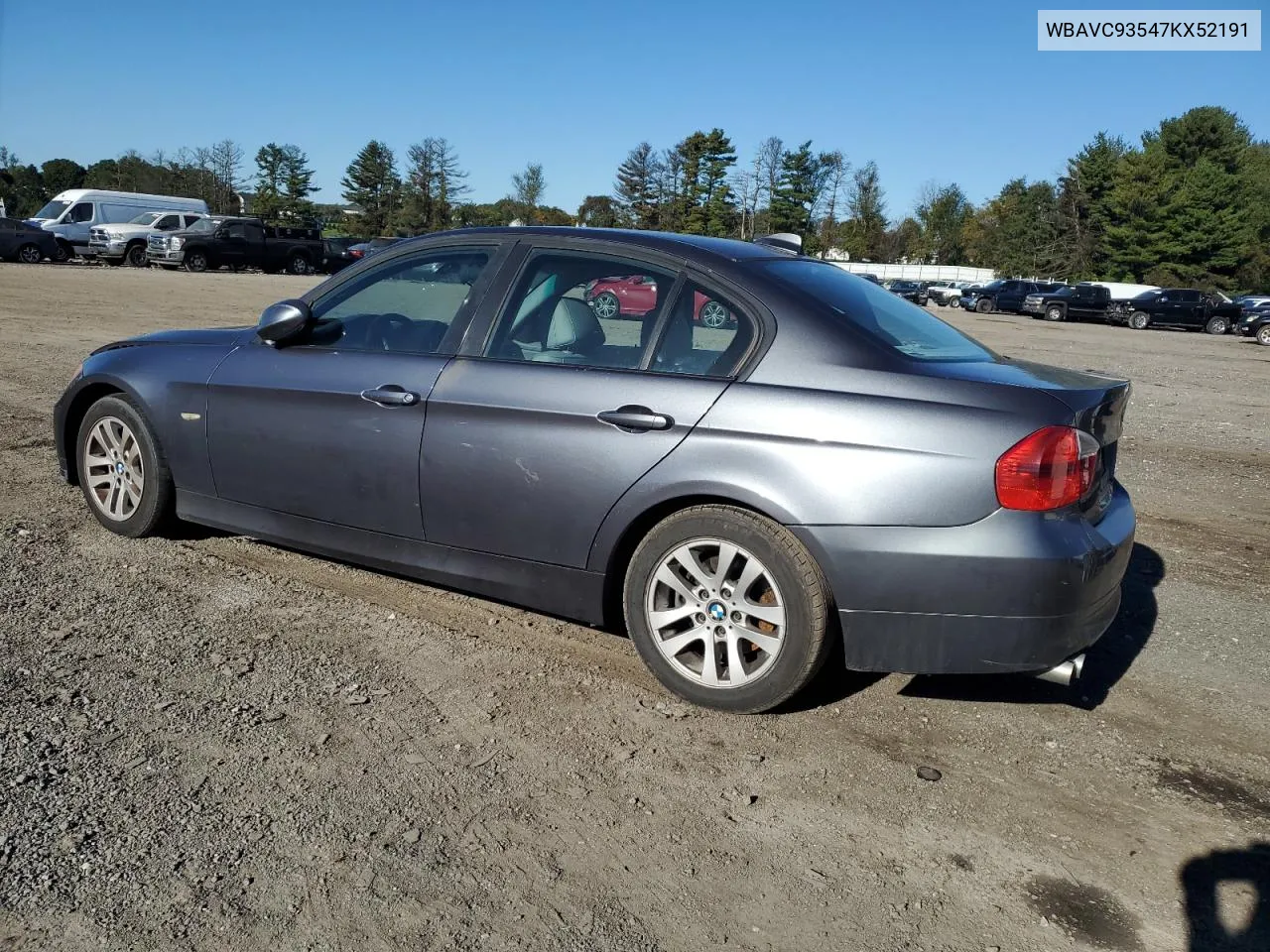 WBAVC93547KX52191 2007 BMW 328 Xi