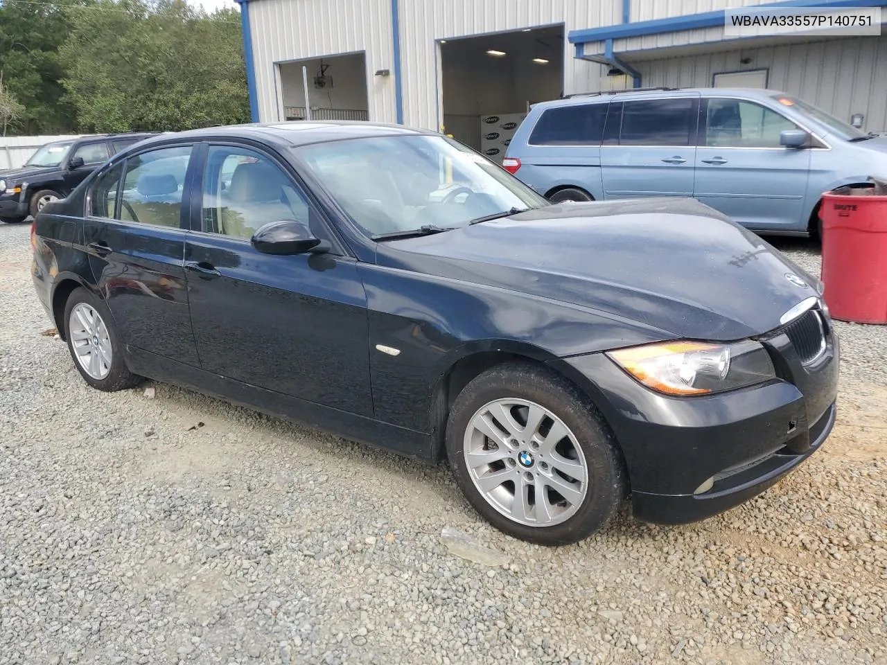 2007 BMW 328 I VIN: WBAVA33557P140751 Lot: 75283354