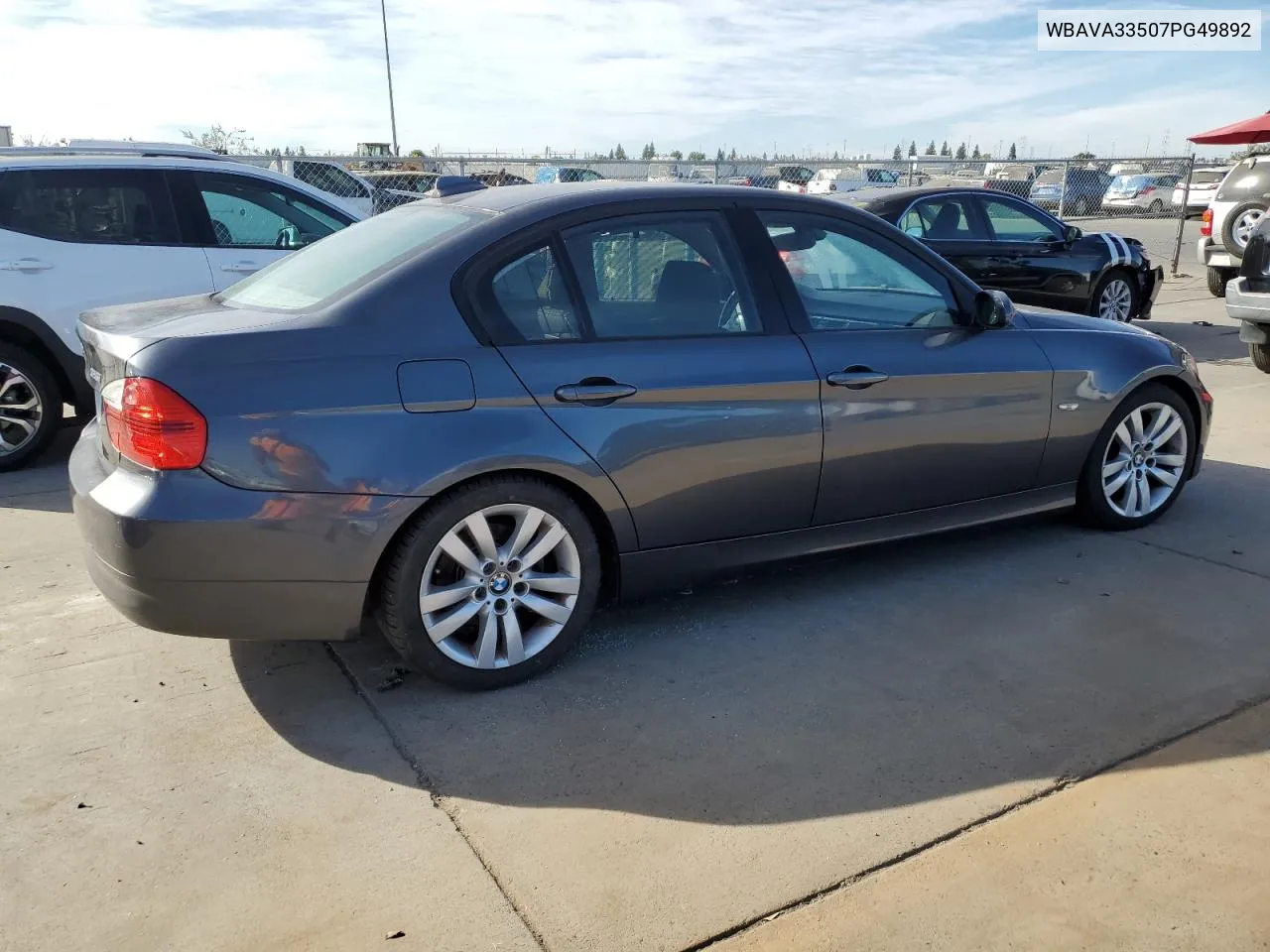 2007 BMW 328 I VIN: WBAVA33507PG49892 Lot: 75654914