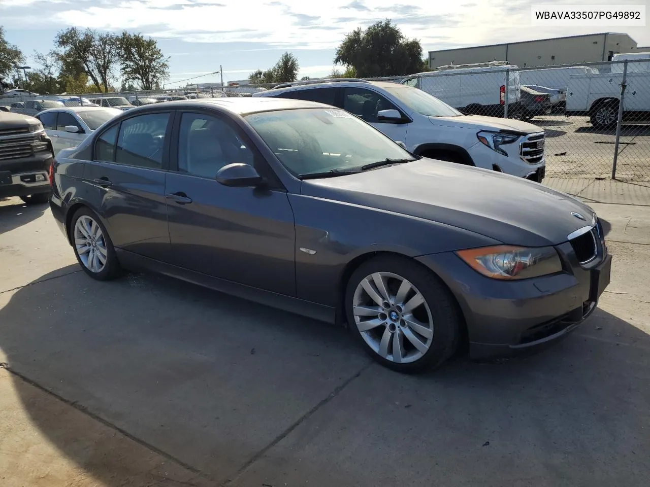 2007 BMW 328 I VIN: WBAVA33507PG49892 Lot: 75654914