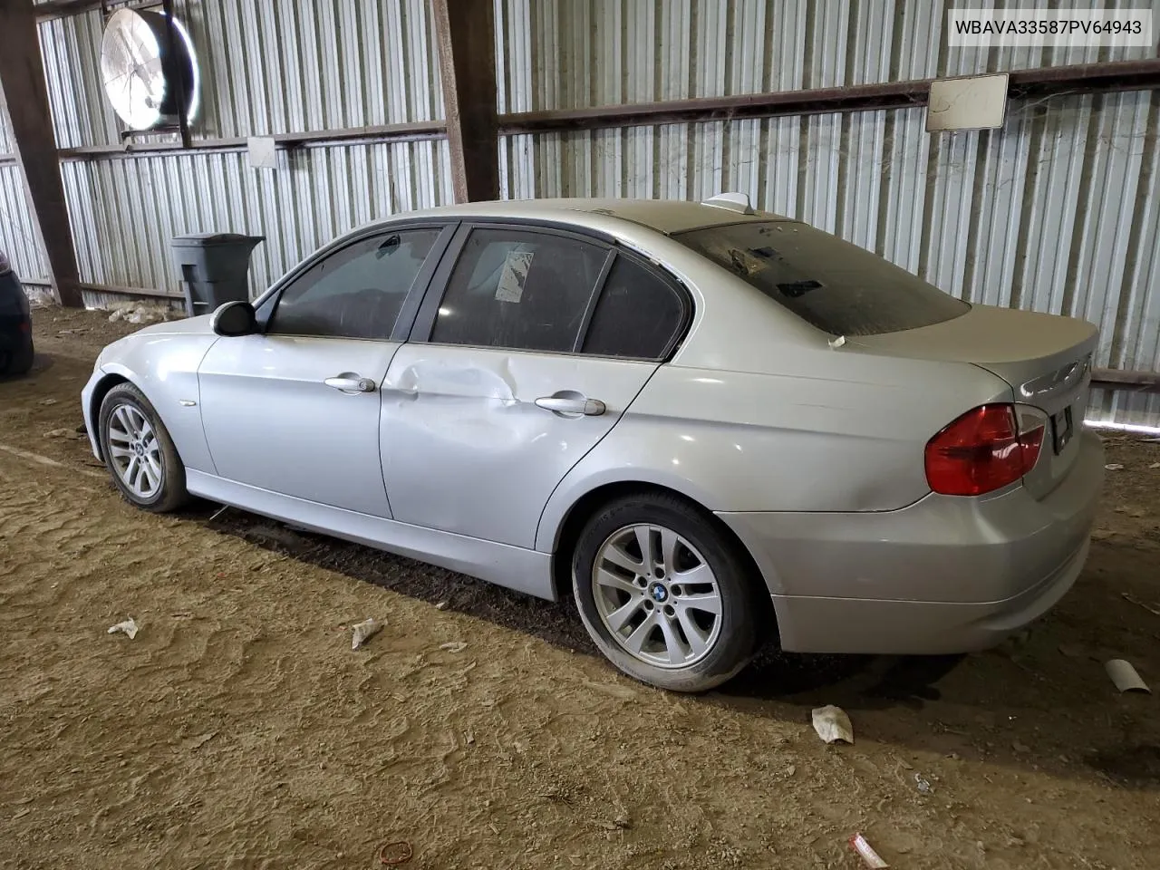 WBAVA33587PV64943 2007 BMW 328 I