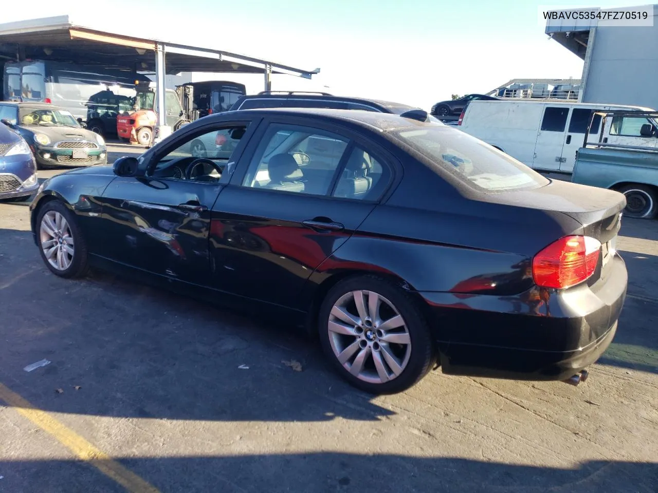 2007 BMW 328 I Sulev VIN: WBAVC53547FZ70519 Lot: 76839994