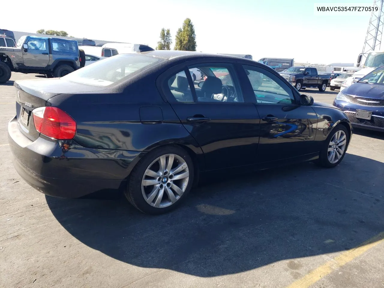 2007 BMW 328 I Sulev VIN: WBAVC53547FZ70519 Lot: 76839994