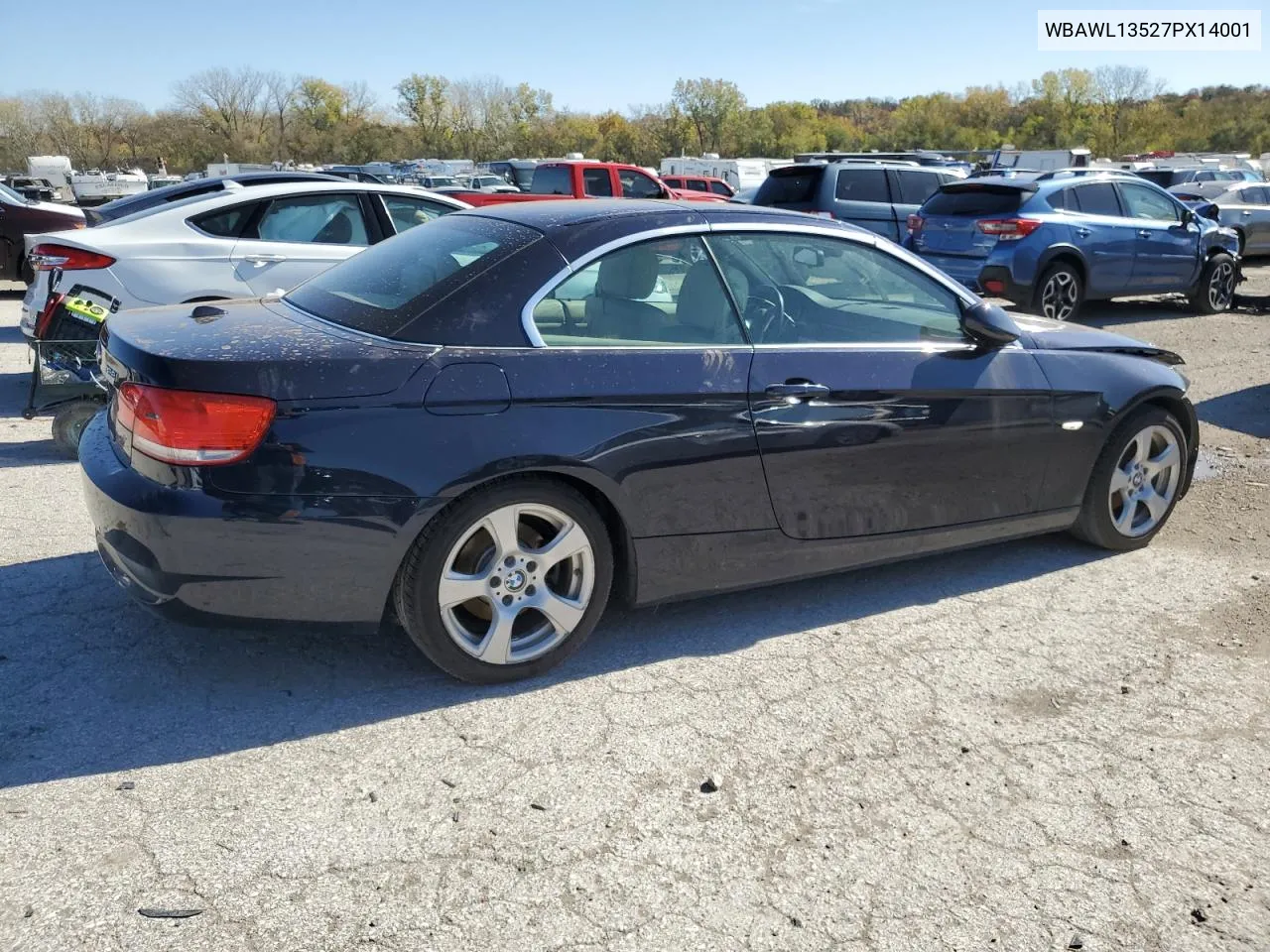 2007 BMW 328 I VIN: WBAWL13527PX14001 Lot: 77032974