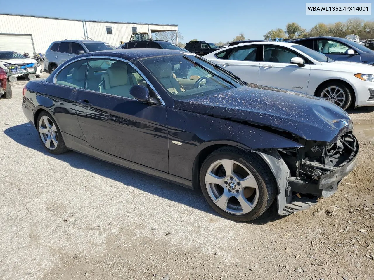 2007 BMW 328 I VIN: WBAWL13527PX14001 Lot: 77032974