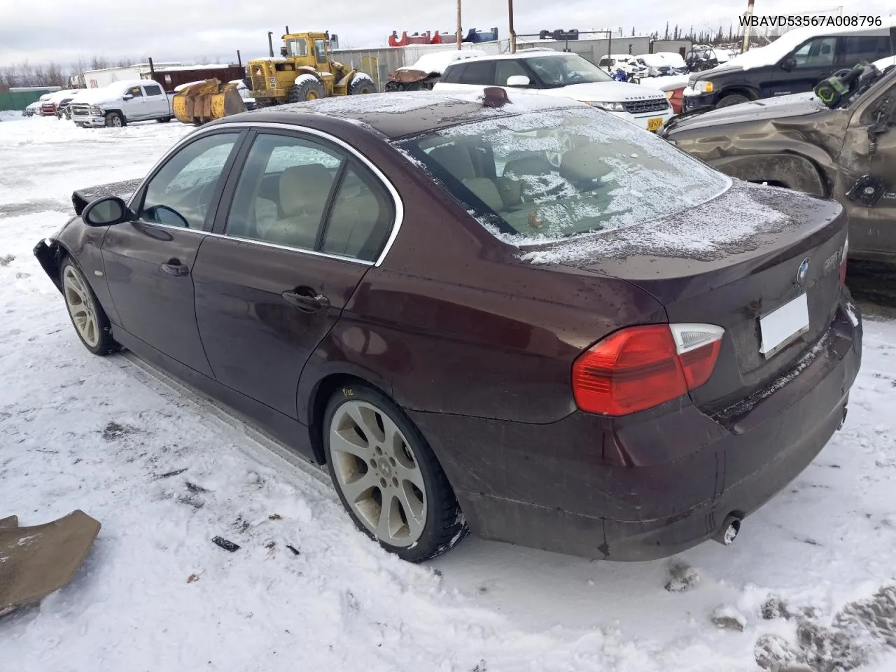 2007 BMW 335 Xi VIN: WBAVD53567A008796 Lot: 77637554