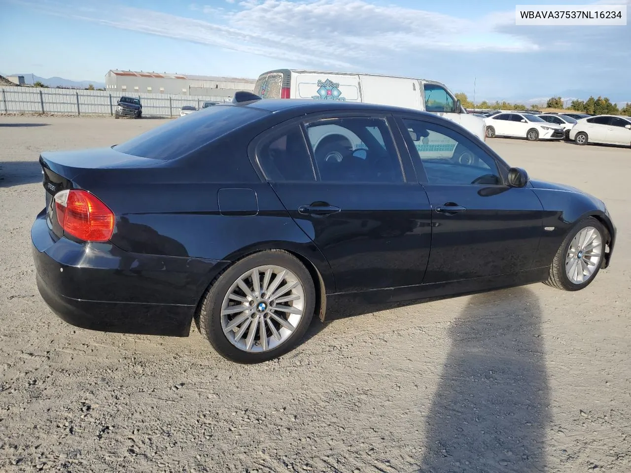 2007 BMW 328 I VIN: WBAVA37537NL16234 Lot: 77793194