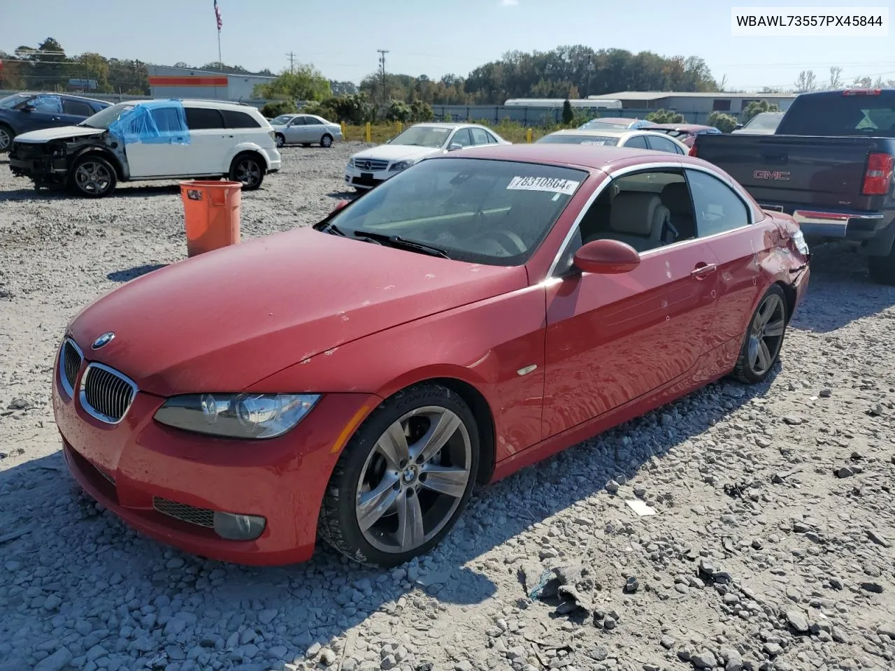 2007 BMW 335 I VIN: WBAWL73557PX45844 Lot: 78310864