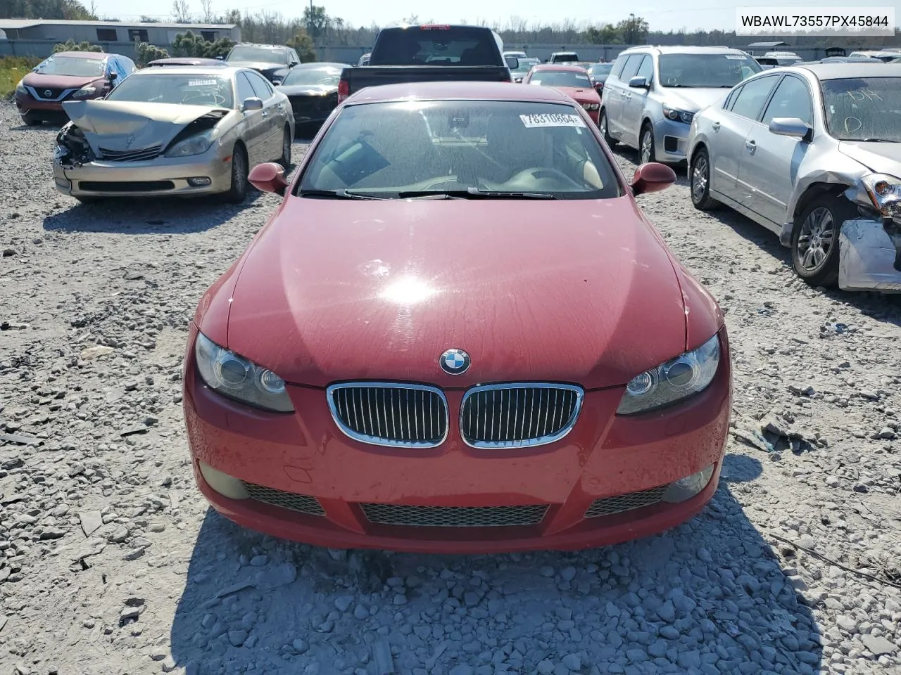 2007 BMW 335 I VIN: WBAWL73557PX45844 Lot: 78310864