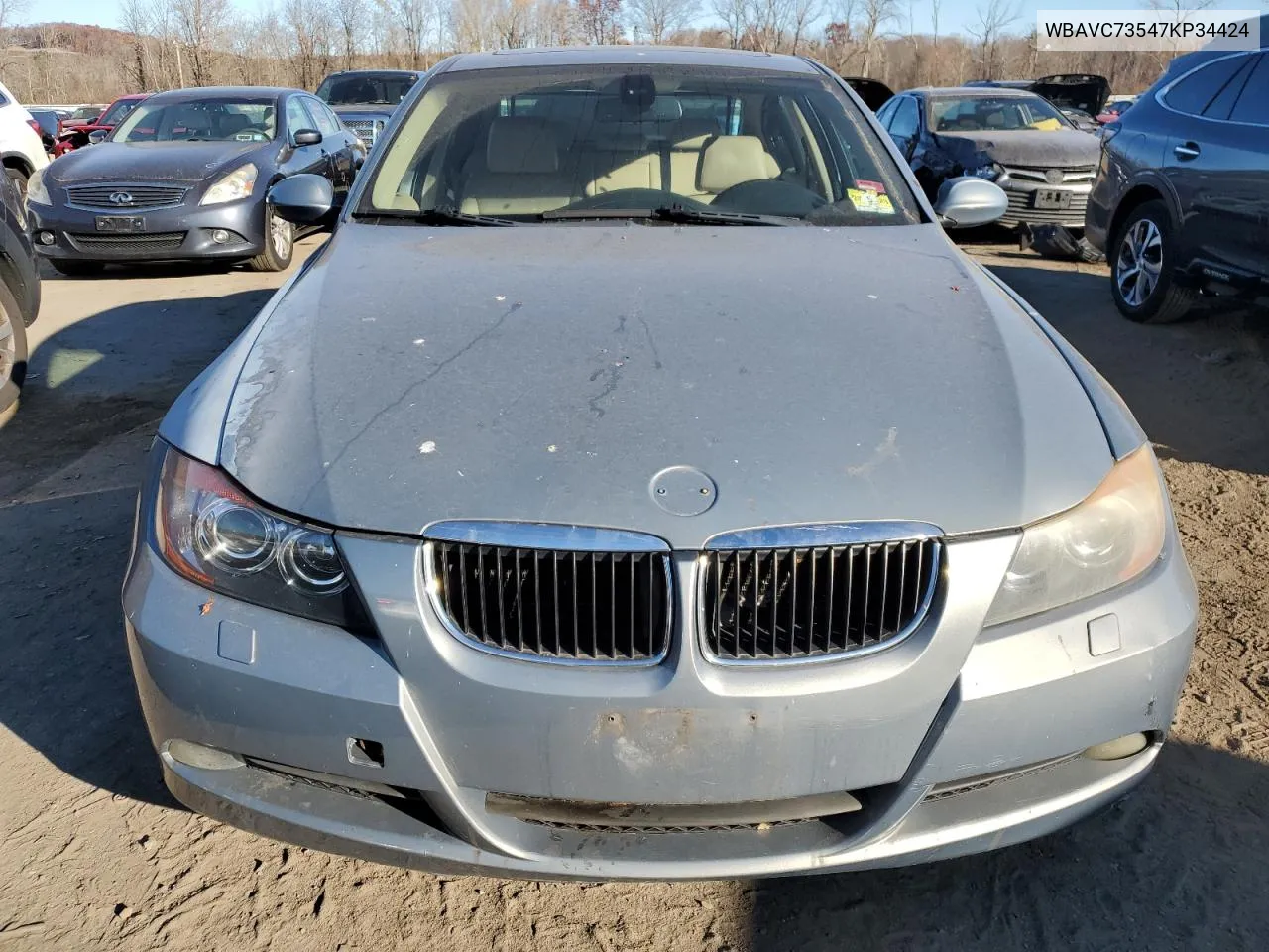 2007 BMW 328 Xi Sulev VIN: WBAVC73547KP34424 Lot: 78902794