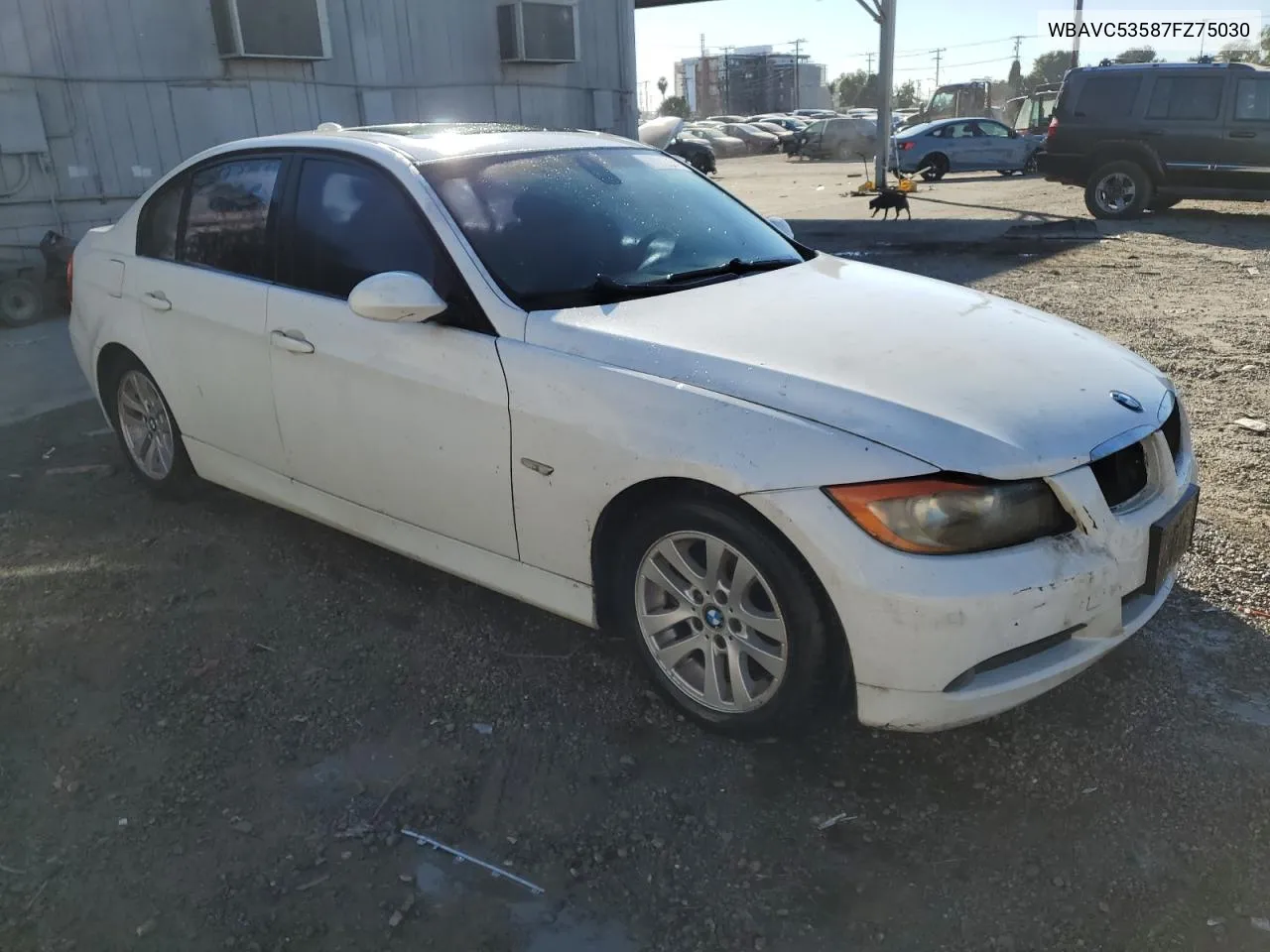 2007 BMW 328 I Sulev VIN: WBAVC53587FZ75030 Lot: 79693324