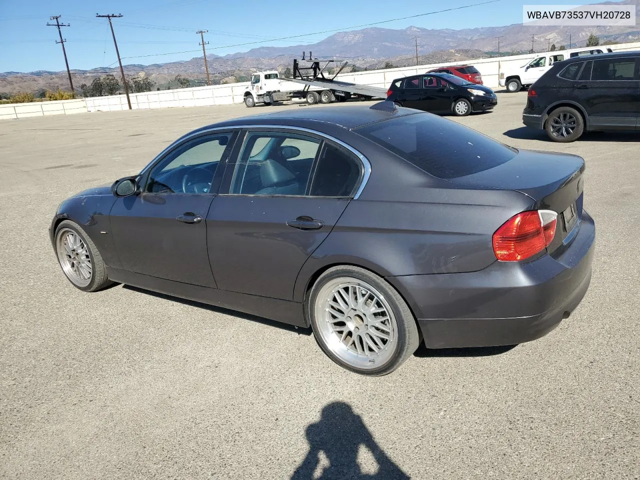 2007 BMW 335 I VIN: WBAVB73537VH20728 Lot: 80005964