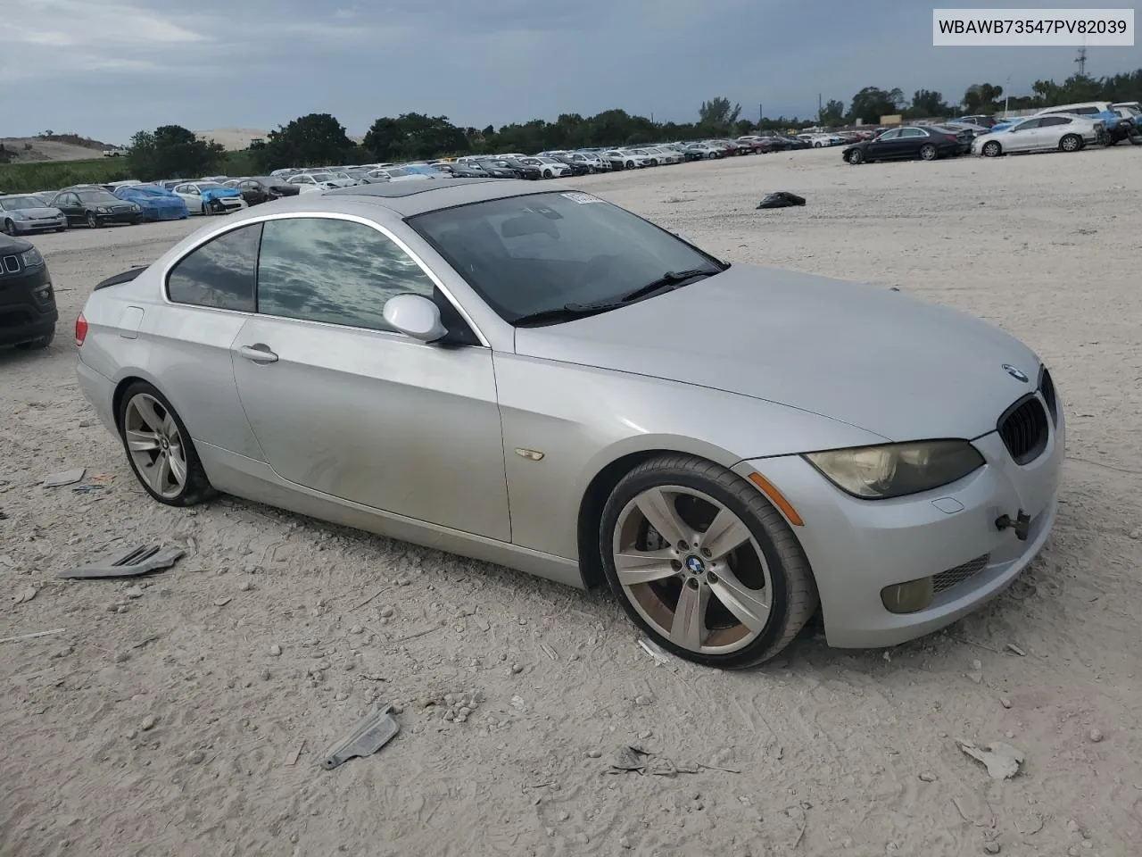 2007 BMW 335 I VIN: WBAWB73547PV82039 Lot: 81573784