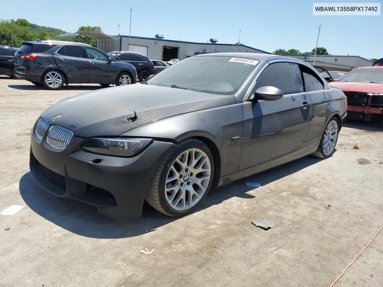 2008 BMW 328 I VIN: WBAWL13558PX17492 Lot: 58945074