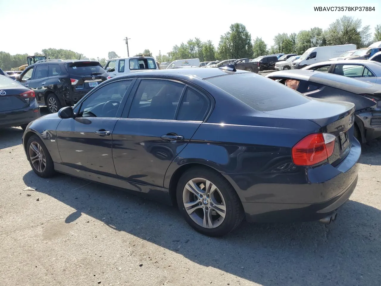 2008 BMW 328 Xi Sulev VIN: WBAVC73578KP37884 Lot: 62845174