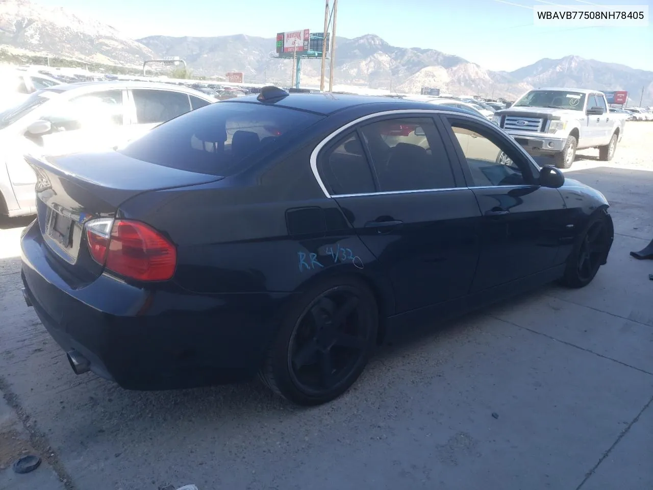 WBAVB77508NH78405 2008 BMW 335 I