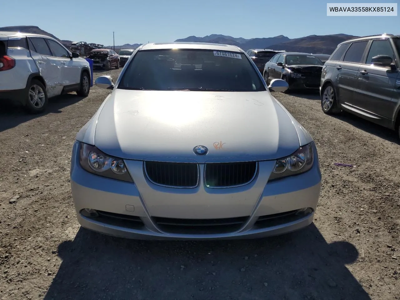 2008 BMW 328 I VIN: WBAVA33558KX85124 Lot: 67461624