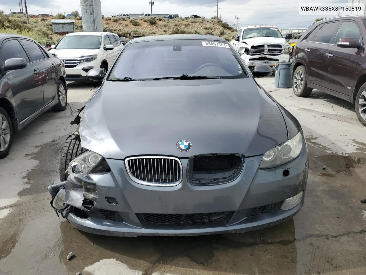 2008 BMW 328 I Sulev VIN: WBAWR335X8P150819 Lot: 68467164