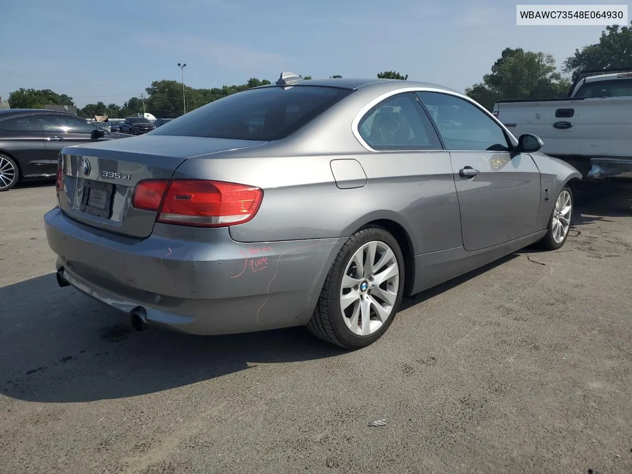 2008 BMW 335 Xi VIN: WBAWC73548E064930 Lot: 69085434