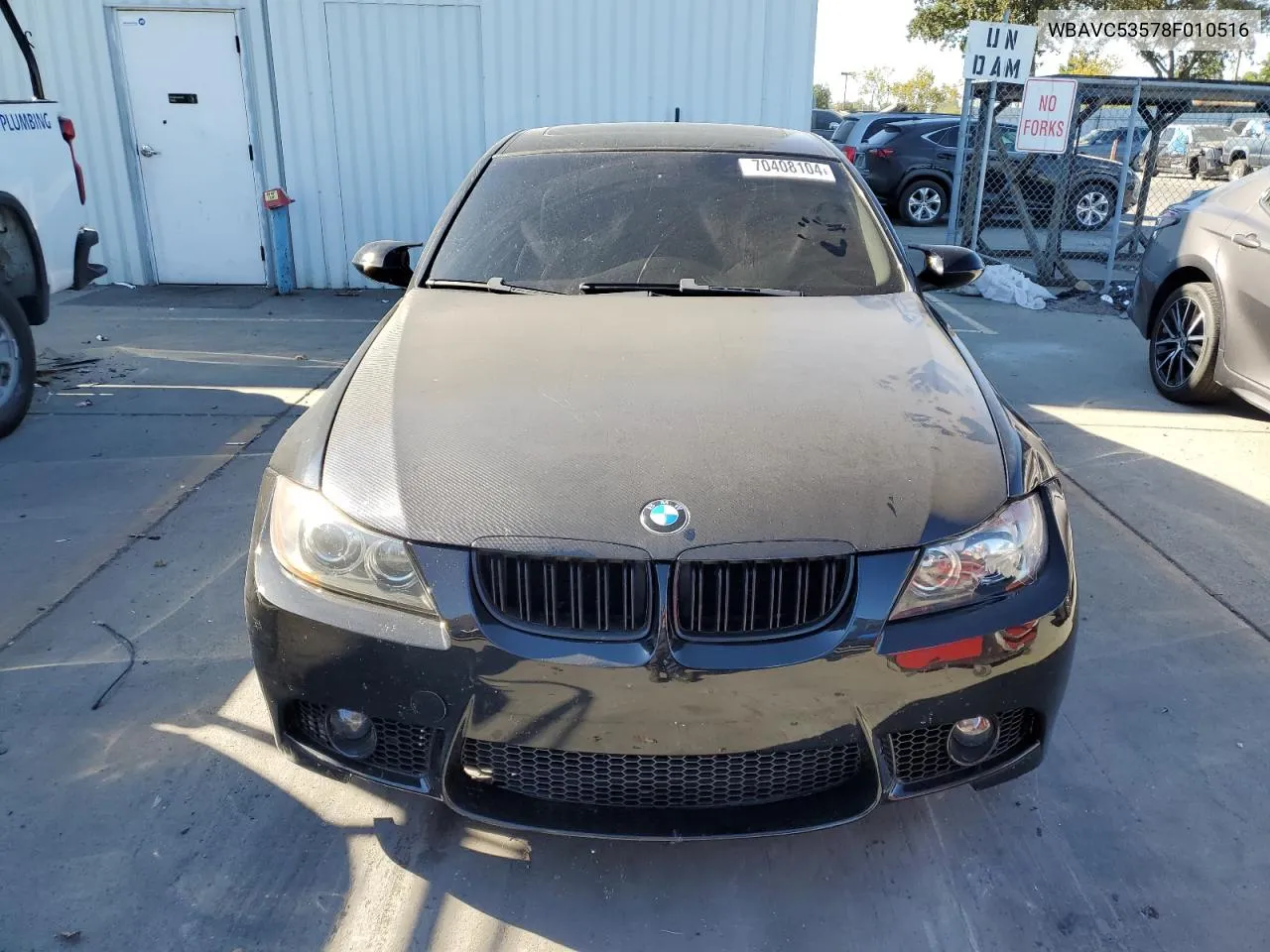 2008 BMW 328 I Sulev VIN: WBAVC53578F010516 Lot: 70408104