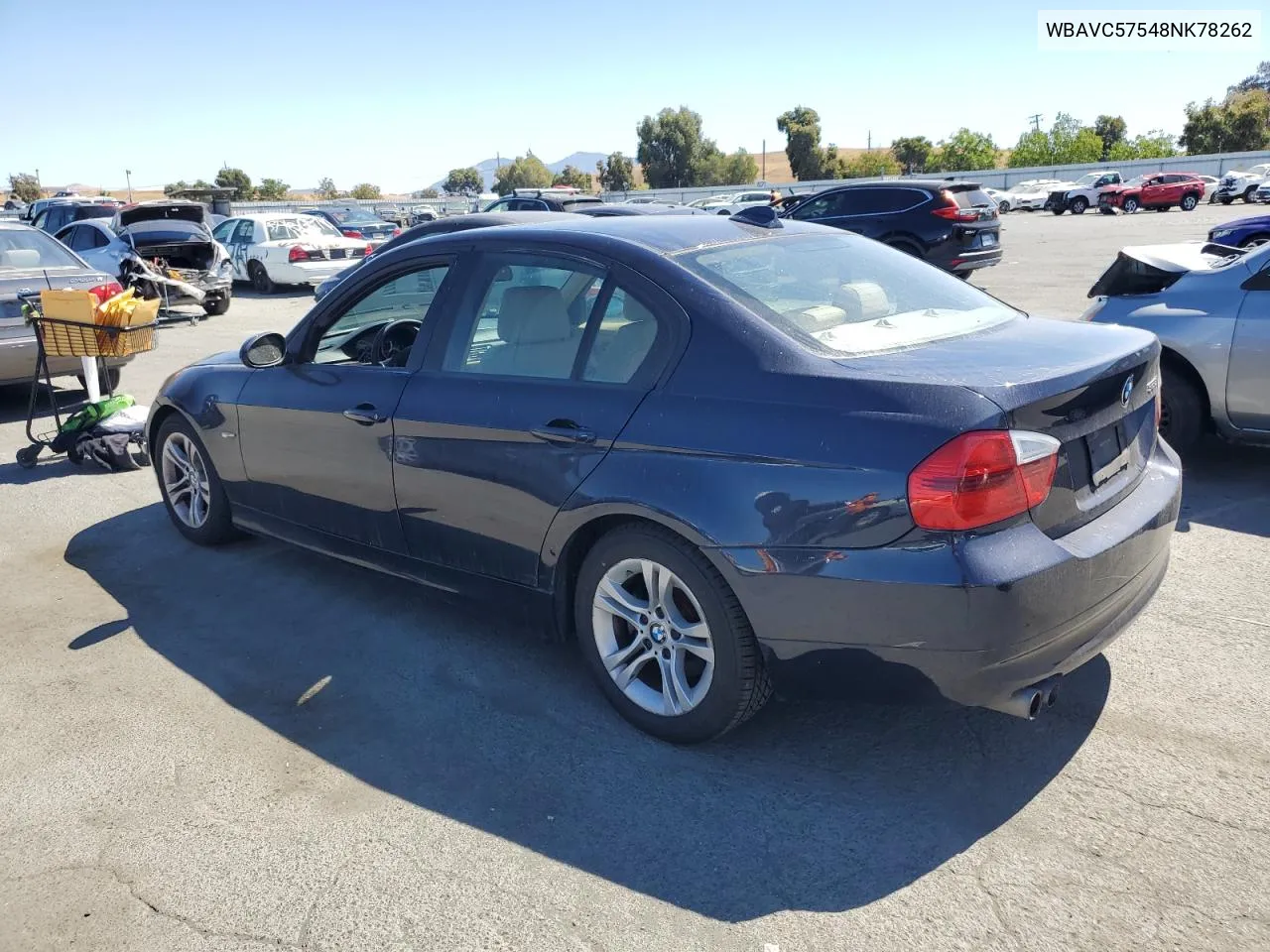 WBAVC57548NK78262 2008 BMW 328 I Sulev