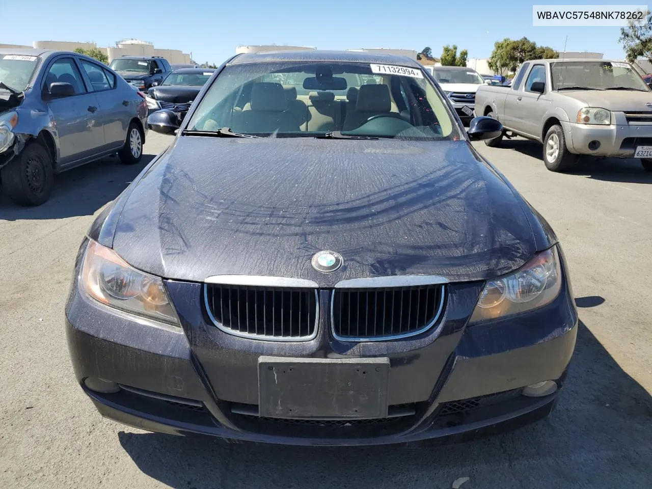 WBAVC57548NK78262 2008 BMW 328 I Sulev