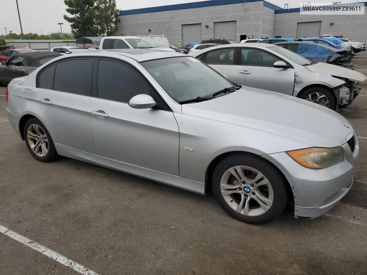 2008 BMW 328 I Sulev VIN: WBAVC53588FZ89611 Lot: 71455734