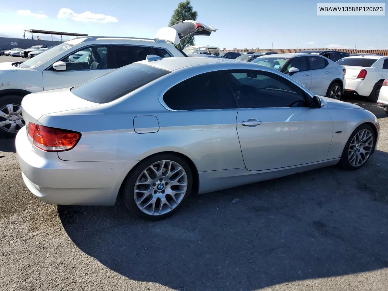 2008 BMW 328 I Sulev VIN: WBAWV13588P120623 Lot: 71876034